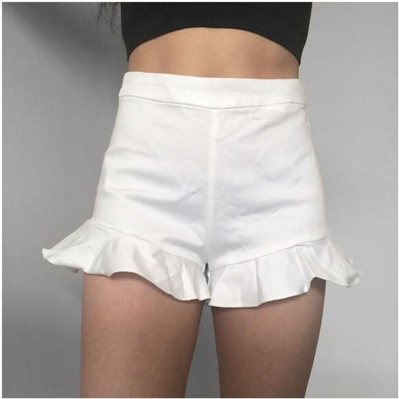 Zara | Shorts | Zara Trafaluc White 